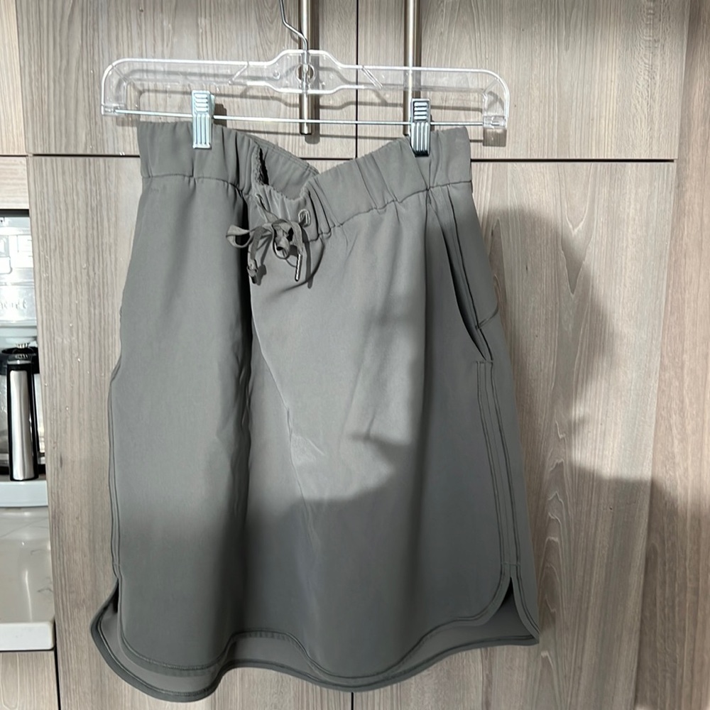 Lululemon skirt.  Army green.  Pockets!